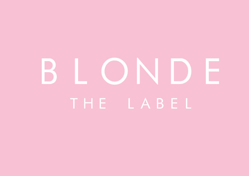 Blonde The Label LTD